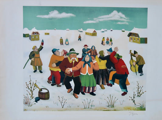 Ivan Generalić (1924 - 1992) - Winter